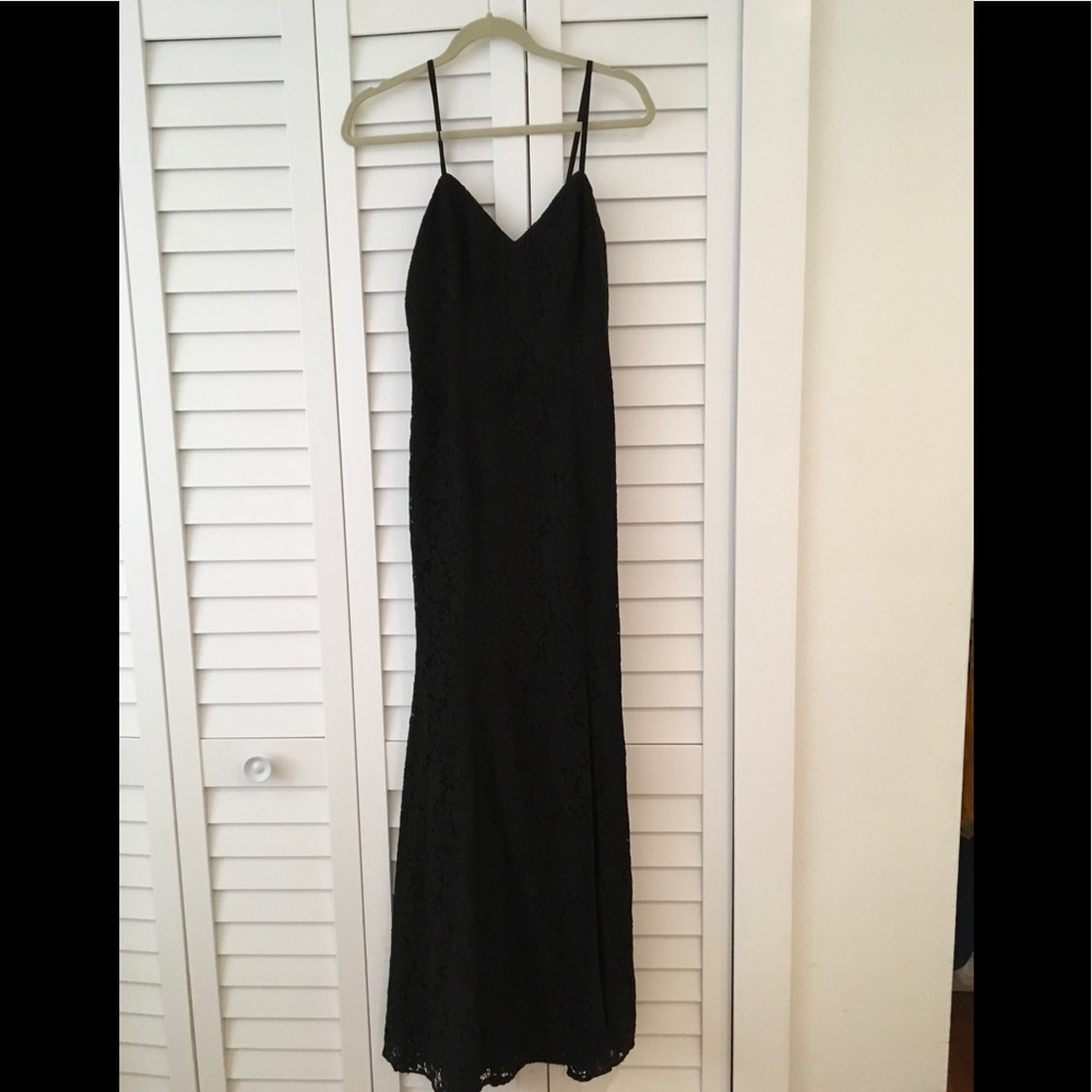 Long black dress